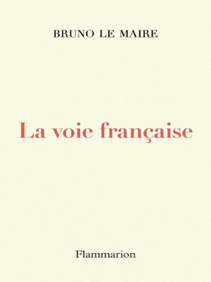 cover image of La voie française